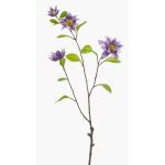 Decorative branch Clematis RUHNA, purple, 30"/75cm