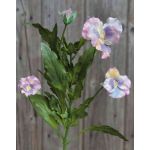 Artificial pansy SILANA, light pink-purple, 12"/30cm