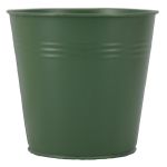 Zink Eimer BRETAL, grün-matt, 12,5cm, Ø13cm