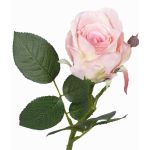 Fake rose VRONI, pink, 12"/30cm, Ø2.4"/6cm