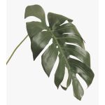 Fake Philodendron Monstera Deliciosa leaf UMBERTO, green, 22"/55cm