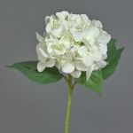 Fake hydrangea GABRIELLA, cream, 20"/50cm, Ø7"/18cm