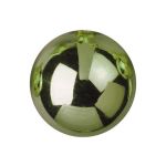 Christmas tree ball FABIANA, 48 pcs, shiny light green, Ø1.4"/3,5cm