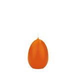 Eierkerze Kerzen Ostern LEONITA, orange, 6cm, 4,5cm, 7h - Made in Germany