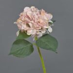 Artificial hydrangea FUXIANG, pink-cream, 20"/50cm