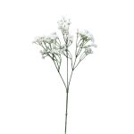 Artificial gypsophila CECILIA, white, 26"/65cm, Ø0.4"/1cm