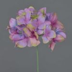 Decorative hydrangea FUHUA, pink-green, 10"/25cm