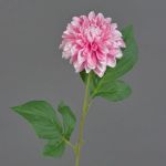 Artificial dahlia WANRU, pink-fuchsia, 20"/50cm