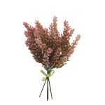 Artificial erica bouquet LINGXIN, fuchsia, 10"/25cm