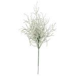 Artificial santolina plant ATING on spike, grey-white, 9"/22cm