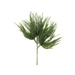 Decorative pine branch TANNAN, snowy, 10"/25cm