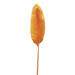 Artificial strelitzia leaf YISHAO, orange-pink, 3ft/90cm