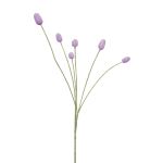 Artificial thistle branch SUANYI, purple, 26"/65cm