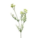 Artificial achillea branch YISUAN, white, 20"/50cm