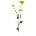 Artificial chrysanthemum YUNJUAN, yellow, 24"/60cm