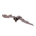 Halloween decoration: VAMPY vampire bat with eerie laugh / motion function, LEDs, 35"/90cm