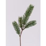 Artificial fir branch ALOSANA, green, 10"/25cm