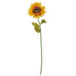 Künstliche Sonnenblume TRIVAN, gelb-orange, 50cm, Ø10cm