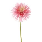 Artificial chrysanthemum NANDITA, pink-cream, 24"/60cm, Ø5.9"/15cm