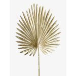 Artificial palm frond Washingtonia CENNY, gold, 4ft/115cm