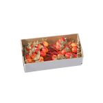 Decorative fruit rose hip ZENNY, 36 pieces, red-orange, 0.8"/2cm