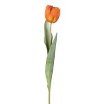 Decorative flower Tulip GUSNAV, orange, 20"/50cm