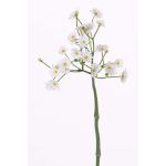 Artificial daisy BELINA, white, 12"/30cm, Ø0.4"/1cm