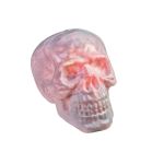 Halloween decoration: MORTY skull with sound function, LED, 12"x9"/30x23cm