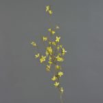 Artificial Forsythia spray IHRANI, with blooms, yellow, 3ft/90cm