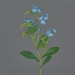 Fake forget-me-not ESTHER, light blue, 14"/35cm, Ø0.8"/2cm