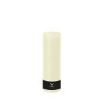 Block candle for lantern AURORA, ivory, 12"/30cm, Ø3.9"/10cm, 200h - Made in Germany