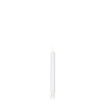 Table candle CHARLOTTE, white, 7.3"/18,5cm, Ø0.8"/2,1cm, 6,5h - Made in Germany