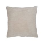 Canvas cushion KALUA, cream, 18"x18"/45x45cm