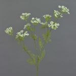 Fake dill branch WINCENT, white-green, 31"/80cm