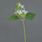 Artificial hydrangea CHABY, violet, 12"/30cm, Ø3.5"/9cm