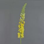 Plastic foxtail lilies SELINA, yellow, 3ft/105cm, Ø3.5"/9cm