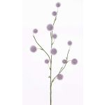 Artificial allium EMRAH, light purple, 31"/80cm, Ø1.2"-1.8"/3-4.5cm