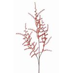 Fake asparagus acutifolius branch HANS, orange, 28"/70cm