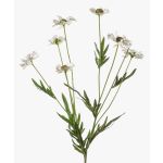 Artificial flower daisy LASAI, cream, 30"/75cm