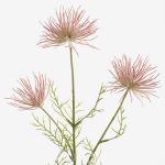 Artificial flower Chrysanthemum HARARE, light pink, 26"/65cm