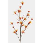 Artificial witch hazel spray TEMUCO, orange-yellow, 4ft/120cm
