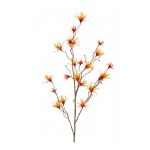 Artificial witch hazel spray TEMUCO, orange-yellow, 4ft/120cm