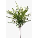 Artificial maidenhair fern DEMAS on spike, green, 16"/40cm