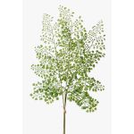 Plastic maidenhair fern spray HALIMA, green, 24"/60cm