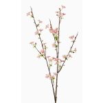 Artificial apple blossom spray TOSCA with flowers, light pink, 33"/85cm