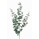 Plastic eucalyptus spray CALLIOPE, green-grey, 4ft/115cm