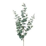 Plastic eucalyptus spray CALLIOPE, green-grey, 4ft/115cm
