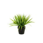 Plastic reed grass ARIANO, green, 12"/30cm