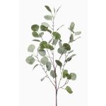 Artificial eucalyptus spray COLTON, green-grey, 33"/85cm