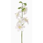 Artificial tiger lily ASHANTI, white, 24"/60cm, Ø3.9"/10cm